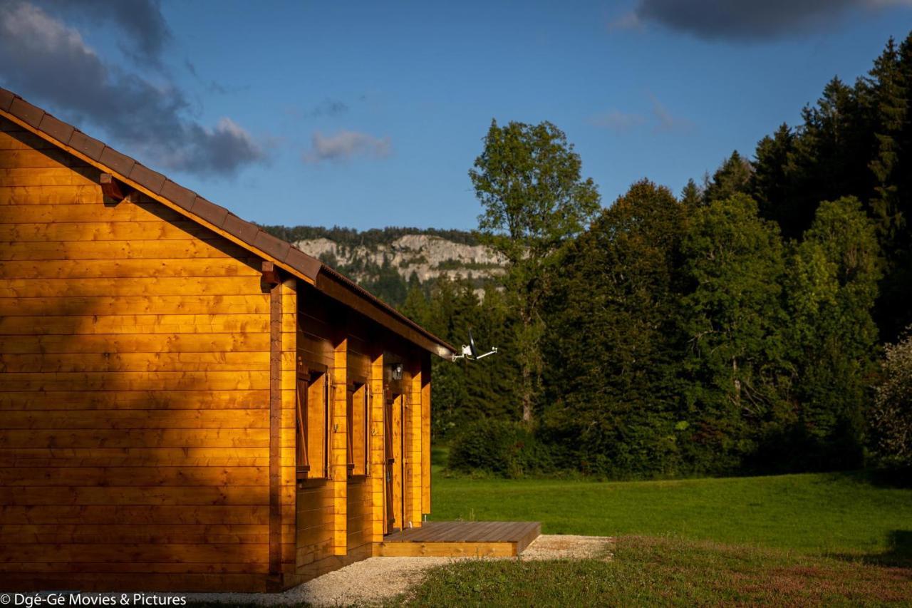 Les Jardins Du Herisson Chalet 2 Bonlieu Exterior photo